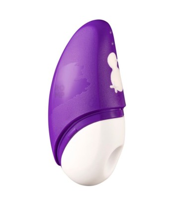 ROMP - FREE ESTIMULADOR DE CLÍTORIS CON TAPA 10 NIVELES RECARGABLE MORADO