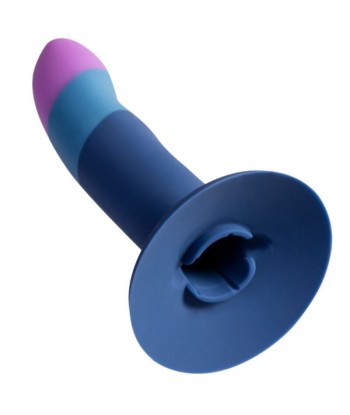 ROMP - PICCOLO DILDO SILICONA CON VENTOSA TRICOLOR 14 CM