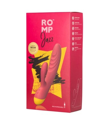 ROMP - JAZZ VIBRADOR RABBIT RECARGABLE ROJO