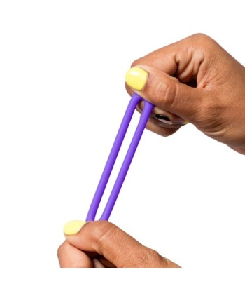 ROMP - REMIX TRIO SET DE 3 ANILLOS PARA PENE SILICONA MORADO