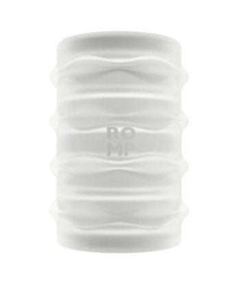 ROMP - MOSH MASTURBADOR MASCULINO TRANSPARENTE CON FUNDA REVERSBLE DE 6 CM