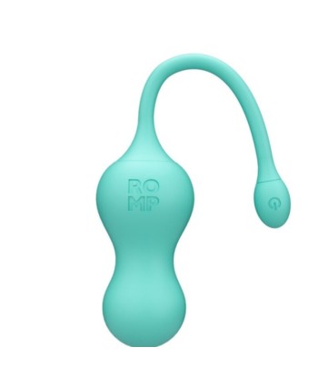 ROMP - CELLO HUEVO VIBRADOR MULTIFUNCIÓN TURQUESA CONTROL REMOTO