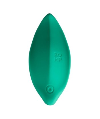 ROMP - WAVE VIBRADOR ESTIMULADOR DE CLÍTORIS FORMA ERGONÓMICA VERDE AGUA