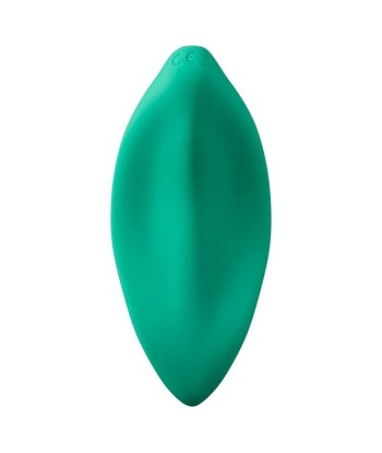ROMP - WAVE VIBRADOR ESTIMULADOR DE CLÍTORIS FORMA ERGONÓMICA VERDE AGUA