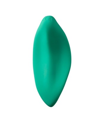 ROMP - WAVE VIBRADOR ESTIMULADOR DE CLÍTORIS FORMA ERGONÓMICA VERDE AGUA