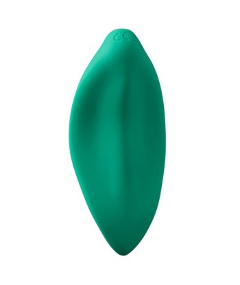 ROMP - WAVE VIBRADOR ESTIMULADOR DE CLÍTORIS FORMA ERGONÓMICA VERDE AGUA