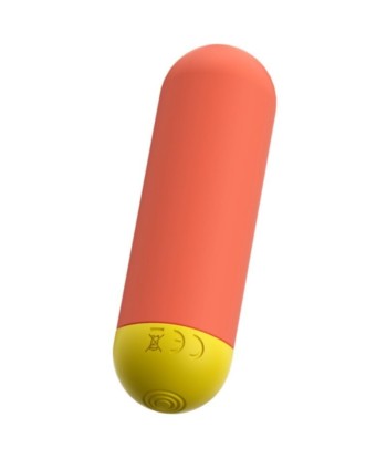 ROMP - RIOT BALA VIBRADORA MULTIFUNCIÓN NARANJA AMARILLA