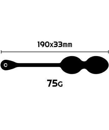 RITUAL NISHA BOLAS KEGEL RECARGABLES VIBRADORAS NEGRO