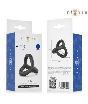 INTENSE - JOHN ANILLO TRIPLE AJUSTABLE MODELO 4