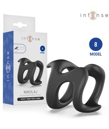 INTENSE - NIKOLAJ ANILLO AJUSTABLE MODELO 8