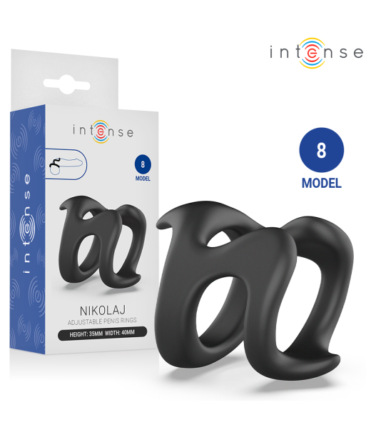 INTENSE - NIKOLAJ ANILLO AJUSTABLE MODELO 8