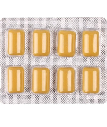 WUG on – El chicle funcional con cafeína y guaraná sabor menta and vainilla BLISTER 8 UDS