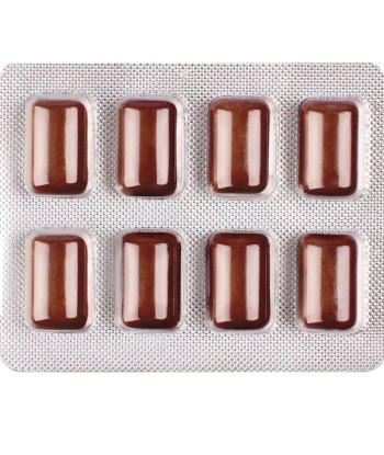 WUG power up - El chicle funcional con cafeína y mate sabor café BLISTER 8 UDS