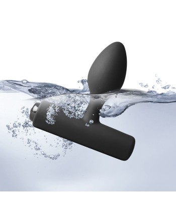 ROCKS-OFF - NOVA SOLARIS PLUG ANAL FINO RECARGABLE 16 FUNCIONES NEGRO