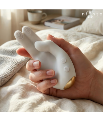 INTENSE - JIMMY ESTIMULADOR MULTIFUNCIÓN CON FORMA DE MANO, VIBRACIÓN Y CALOR
