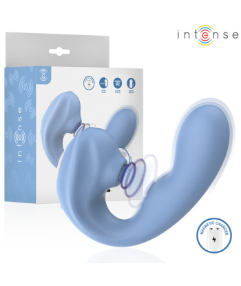 INTENSE - GINA ESTIMULADOR DE CLÍTORIS MULTIFUNCIÓN AZUL