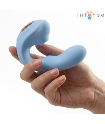 INTENSE - GINA ESTIMULADOR DE CLÍTORIS MULTIFUNCIÓN AZUL