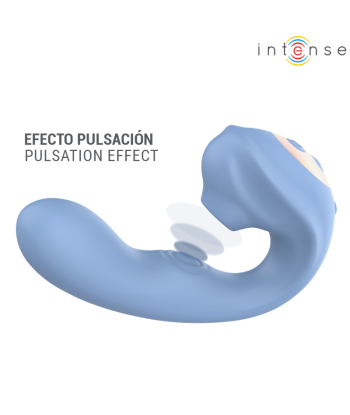 INTENSE - GINA ESTIMULADOR DE CLÍTORIS MULTIFUNCIÓN AZUL