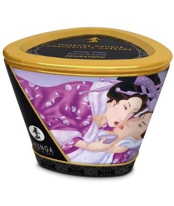 SHUNGA - VELA DE MASAJE LAVANDA 170 ML