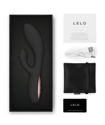 LELO - INA THRUST VIBRADOR RABBIT CON EMPUJE NEGRO