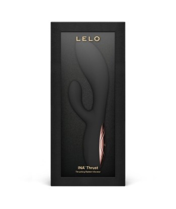 LELO - INA THRUST VIBRADOR RABBIT CON EMPUJE NEGRO