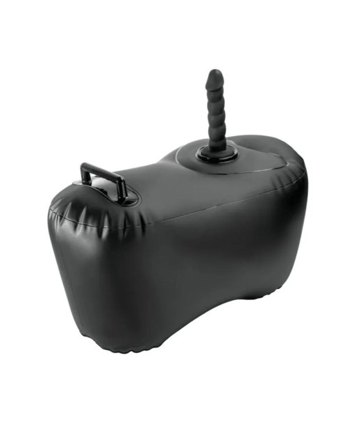 FETISH FANTASY SERIES - SILLÓN HINCHABLE BODY DOCK CON DILDO 69,2 CM NEGRO