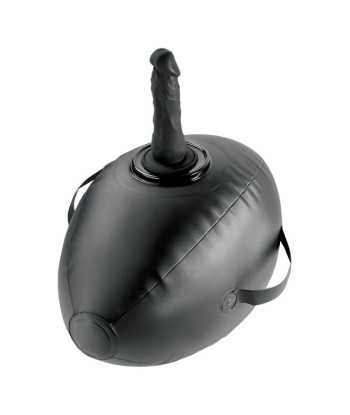 FETISH FANTASY SERIES - HINCHABLE BODY DOCK CON DILDO NEGRA 41.9 CM