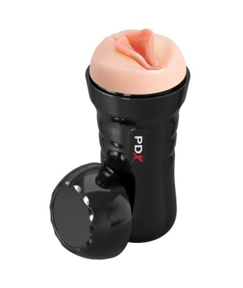PDX EXTREME - MASTURBADOR REALISTA AUTOLUBRICADO LABIOS SUPER DELICIOSOS