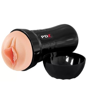 PDX EXTREME - MASTURBADOR REALISTA AUTOLUBRICADO LABIOS SUPER DELICIOSOS