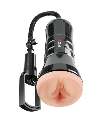 PDX EXTREME -WET PUSSIES MASTURBADOR VAGINA XXL SUPER SUCKER LIGHT CON SUCCIÓN 27.3 CM