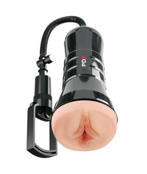 PDX EXTREME -WET PUSSIES MASTURBADOR VAGINA XXL SUPER SUCKER LIGHT CON SUCCIÓN 27.3 CM