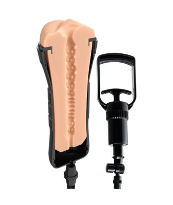 PDX EXTREME -WET PUSSIES MASTURBADOR VAGINA XXL SUPER SUCKER LIGHT CON SUCCIÓN 27.3 CM