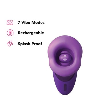 FANTASY FOR HER - SUCCIONADOR DE CLÍTORIS CON VIBRACIÓN PLEASURE SUCKER MORADO