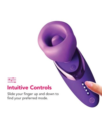 FANTASY FOR HER - SUCCIONADOR DE CLÍTORIS CON VIBRACIÓN PLEASURE SUCKER MORADO
