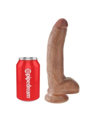 KING COCK - DILDO REALÍSTICO CON TESTÍCULOS 22,8 CM