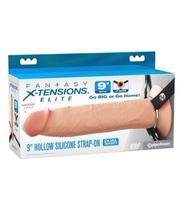 FANTASY X-TENSIONS - ARNÉS CON DILDO HUECO REALÍSTICO ELITE 24.1 CM
