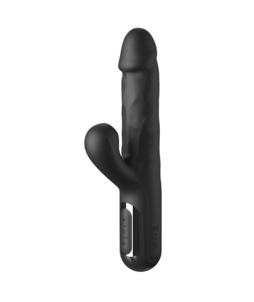 FETISH FANTASY SERIES - VIBRADOR RABBIT SONIX SILICONE THRUSTER NEGRO