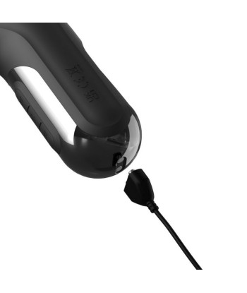 FETISH FANTASY SERIES - VIBRADOR RABBIT SONIX SILICONE THRUSTER NEGRO