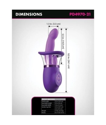 FANTASY FOR HER - VIBRADOR RABBIT ULTIMATE PLEASURE PRO PLUS MORADO