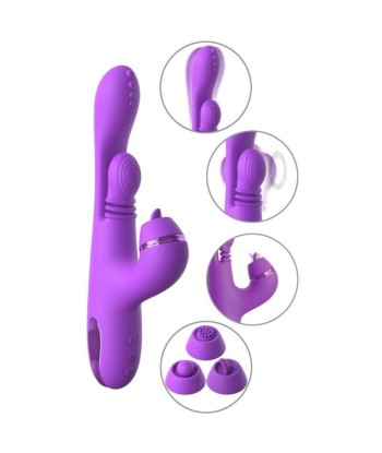FANTASY FOR HER - VIBRADOR RABBIT INTIMOTION PULSE PRO VIBE MORADO