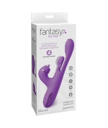FANTASY FOR HER - VIBRADOR RABBIT INTIMOTION PULSE PRO VIBE MORADO