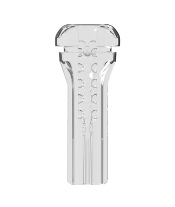 PDX ELITE - MASTURBADOR TRANSPARENTE VIEWTUBE PLUS SEE-THRU EZ-GRIP 21 CM