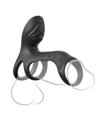 FANTASY C-RINGZ - ANILLO VIBRADOR PARA PAREJAS ULTIMATE COUPLES CAGE PRO 19.5 CM