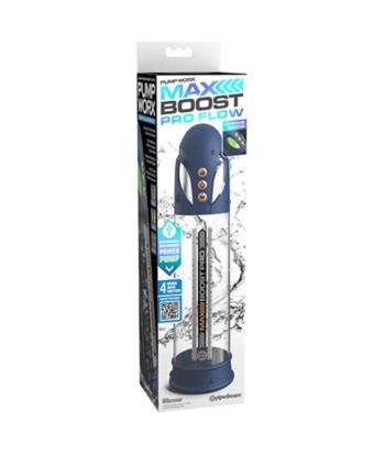 PUMP WORX - BOMBA DE VACÍO MAX BOOST PRO FLOW AZUL 30.6 CM