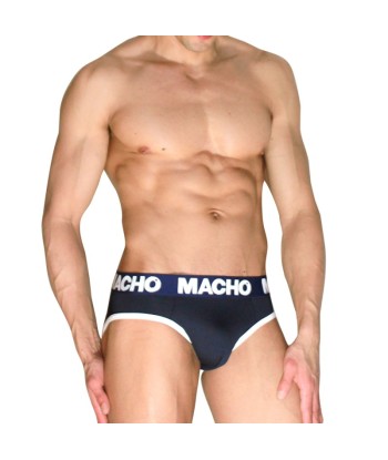 MACHO - MCH008 SLIP CLÁSICO AZUL MARINO M