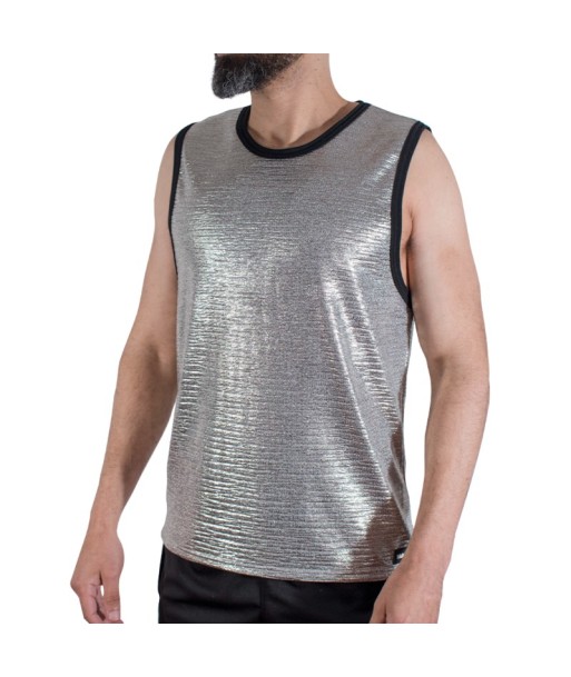 MACHO - CAMISETA BRILLO TEXTURA S-M