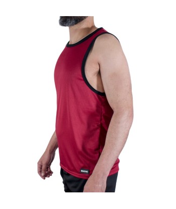MACHO - CMV003 CAMISETA GYM GRANATE S-M
