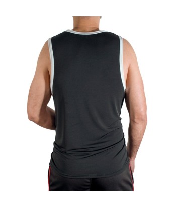 MACHO - CMV004 CAMISETA GYM NEGRA S-M