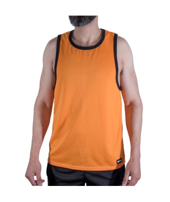 MACHO - CMV005 CAMISETA GYM NARANJA S-M