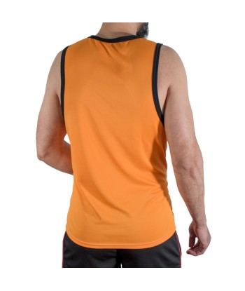 MACHO - CMV005 CAMISETA GYM NARANJA S-M